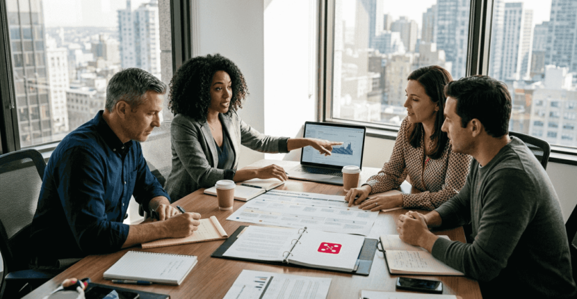 Executive team discusses customer experience strategy