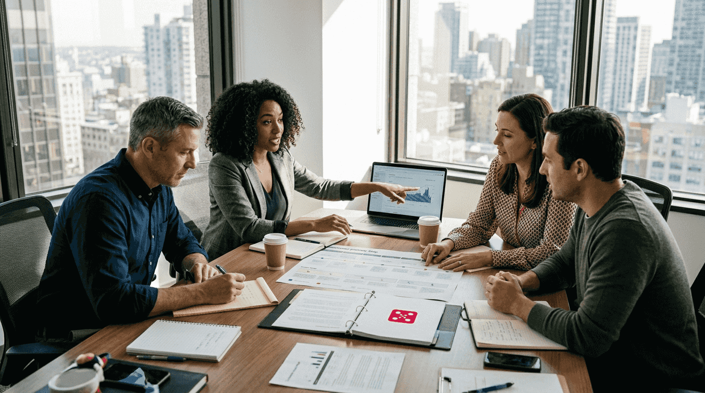 Executive team discusses customer experience strategy