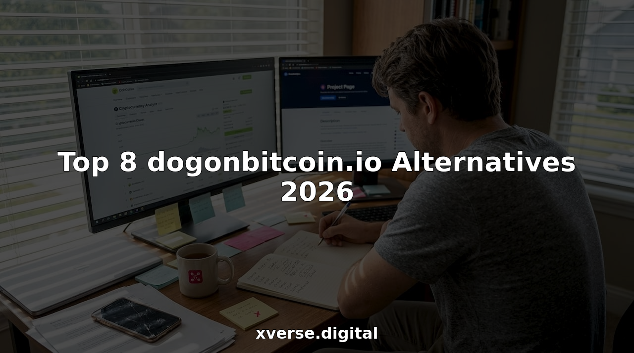 Crypto analyst comparing alternative platforms